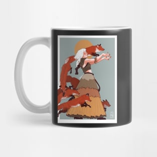 Running with the Foxes Mug